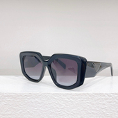 时尚 防紫外线黑白 遮阳墨镜男士 多边形框太阳眼镜女士14ZS时尚 个性