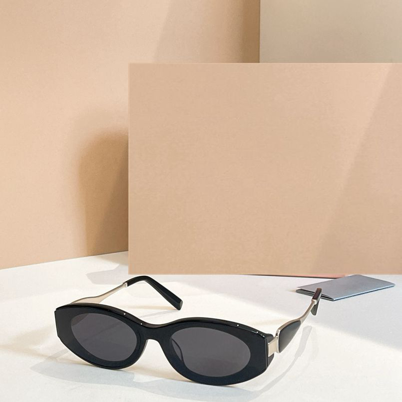 新款男女通用板材椭圆太阳眼镜1706LV小脸遮阳墨镜网红风防紫外线