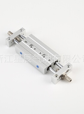 星辰气动STMB系列10缸径滑台气缸双轴气缸双杆双出气缸复动型气缸