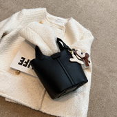 网红斜挎水桶包女2026新款 菜篮子女包高级洋气今年流行手提小包包