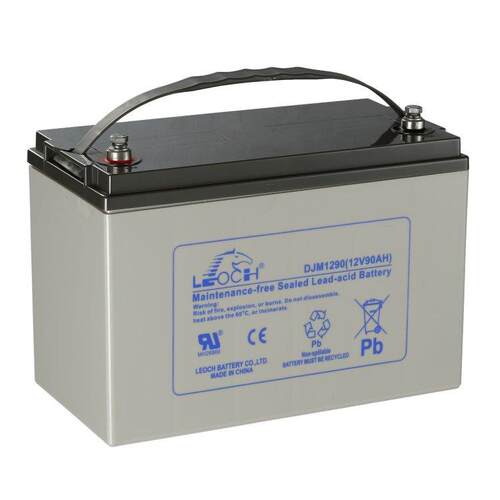 蓄电池DJM1290S ups铅酸干电瓶12V90AH免维护贫液式直流屏通