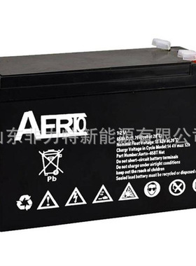 AERTO蓄电池AERTO-7BT 12V7AH太阳能 直流屏 UPS  EPS电源