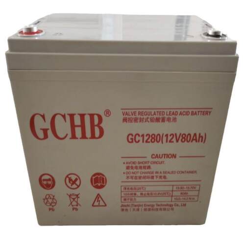津池GCHB蓄电池GC1280 12V80AH阀控式铅酸蓄电池 消防应急设备