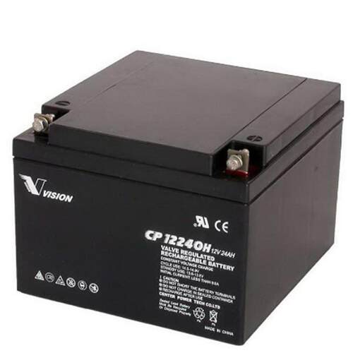 威神蓄电池CP12240H 12V24AH消防照明 机房UPS电源配套 EPS直流屏
