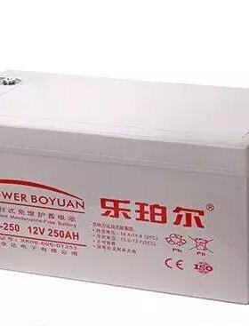乐珀尔蓄电池6-GFM-250 12V250AH消防照明 UPS电源配套 EPS直流屏