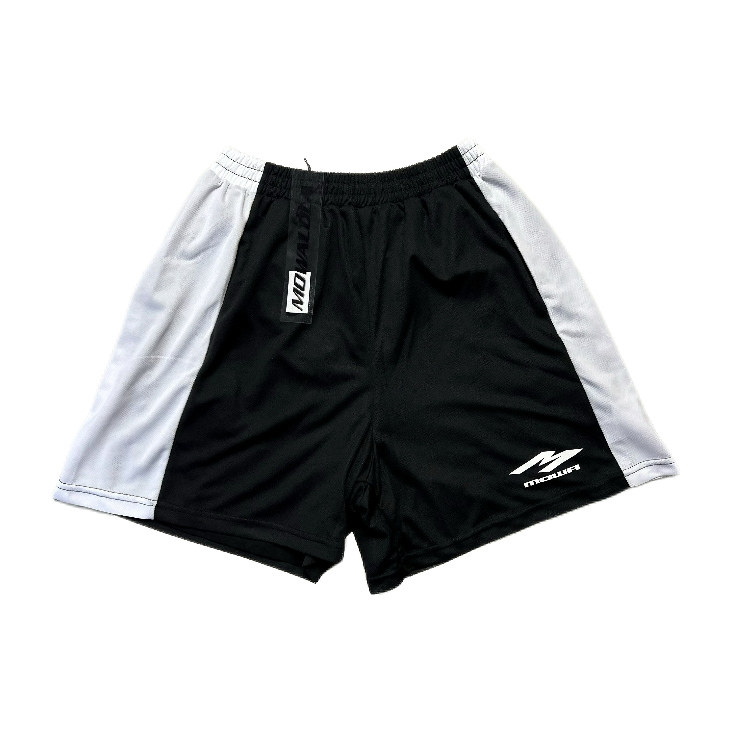 thumbnail for Mowalola Opium YVL style Contrast-panel print sports mesh ball pants Loose casual shorts