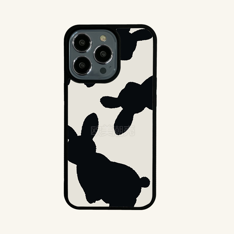 iPhone16小众ins张艺兴同款15pro适用苹果14plus时尚手机壳12promax/xsmax保护套11