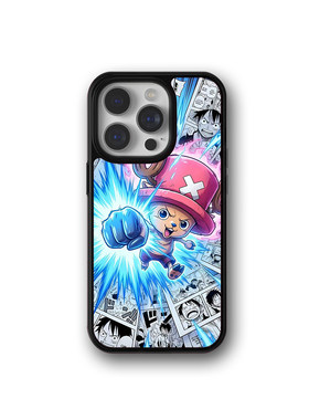 海贼王乔巴手机壳17pro/16适用iPhone15ProMax暴走形态漫画风苹果14/13mini防摔潮款