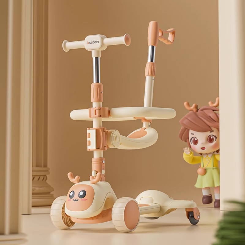 1-3-6-12滑板车女宝宝手推车遛娃