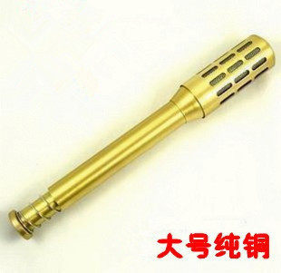 正品纯铜大号艾灸棒 艾条温灸棒可拆卸 温灸器具温炙棒艾炙棒