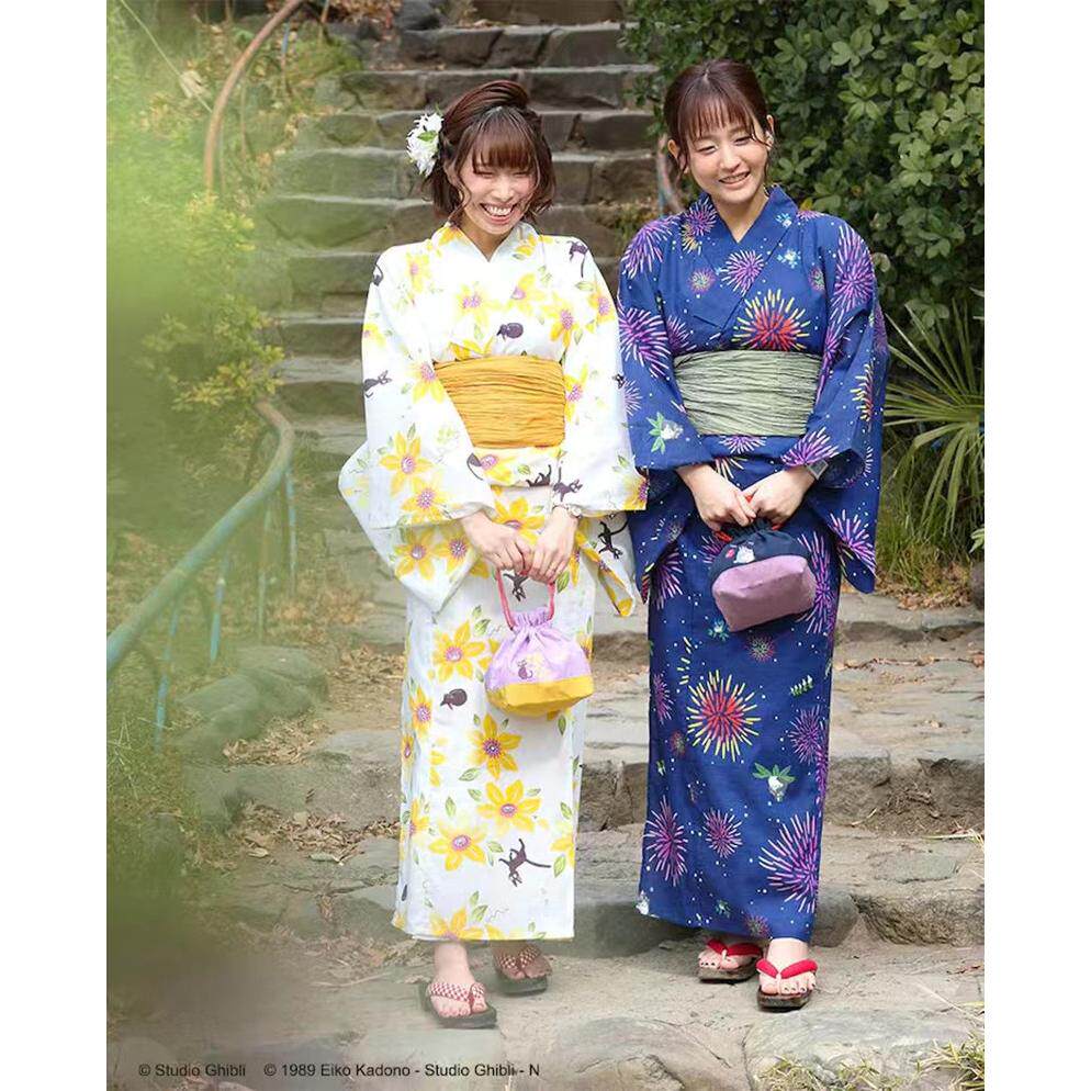 日本和服浴衣女 传统款式纯棉面料新款颜色日系拍照旅游服饰