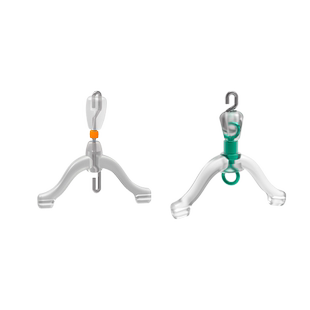 倍特锋新型防缠绕八字环子线分钩器卸力子线夹硅胶防缠豆美式转环