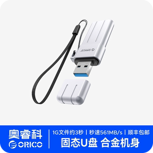 奥睿科正品 高速闪存固态u盘大容量1t手机电脑车载usb3.2优盘512GB