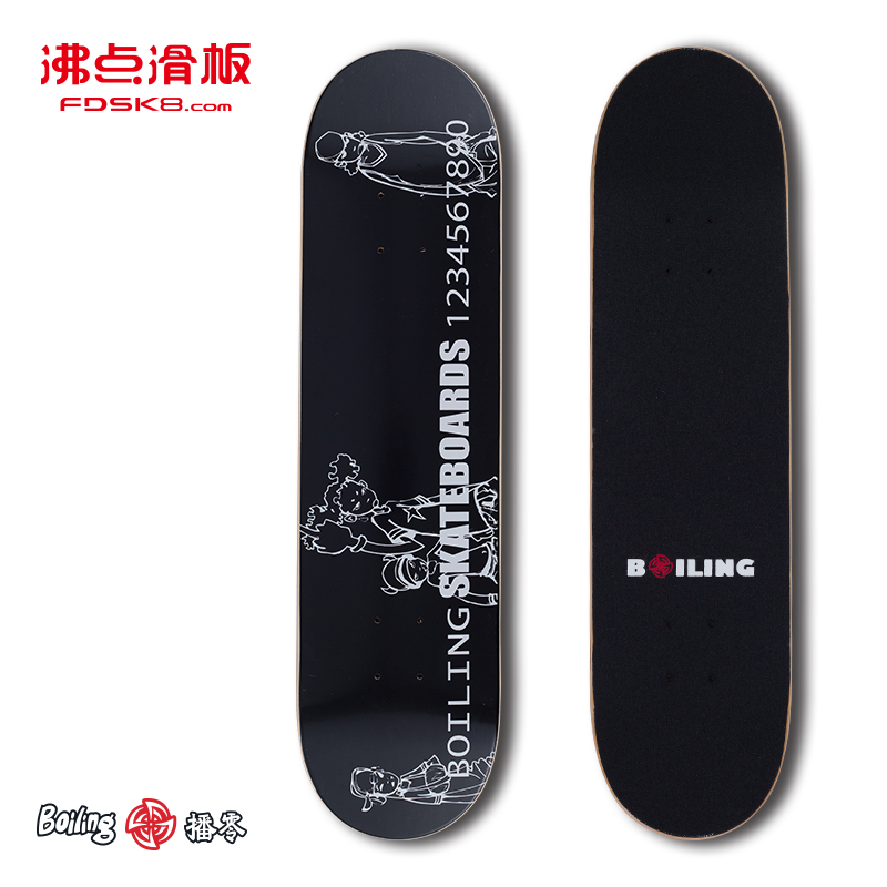 Skateboard pour homme femme BOILING   - Ref 2592542 Image 3