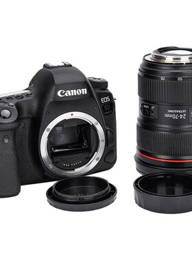 JJC 适用佳能70D 5D3 5D4 80D 700D 6D2 760D 77D 800D机身盖镜头后盖5DS 5D2 90D 100D 750D 1500D 7D2