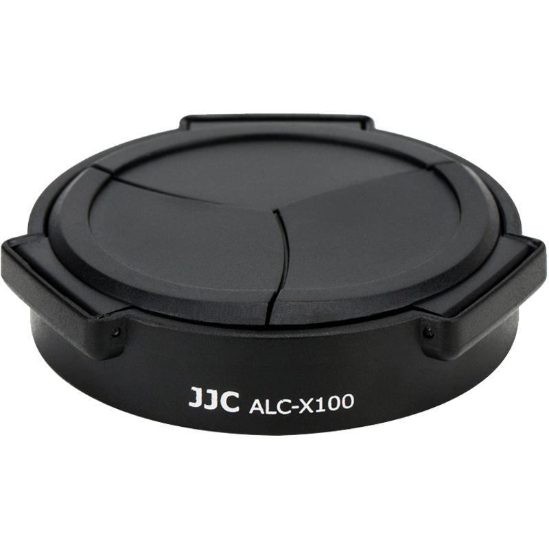 JJC 适用DMW-LFAC1松下L10 LX100 LX100M2自动镜头盖 DC-LX100 LX100II徕卡D-LUX Typ109莱卡D-LUX 7/D-LUX 8