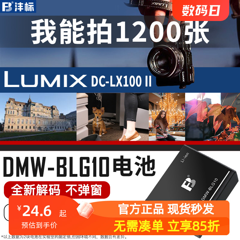 松下DMW-BLG10GX85相机GF6GX7