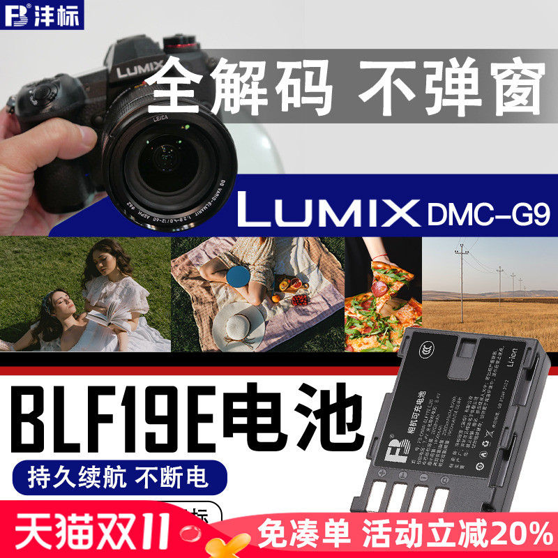 沣标适用电池松下DMC-GH4