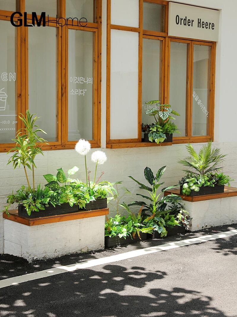 采购产品斯堪的纳维亚现代假花，人造花，室内陈设，家庭客厅，假
