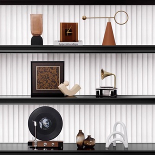 现代轻奢音乐摆件高级感客厅柜子样板间展示柜开放格餐边柜装饰品