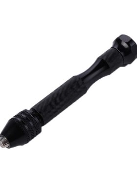 黑色手捻钻手拧钻手捏钻DIY手动工具核桃文玩模型手动钻孔套装