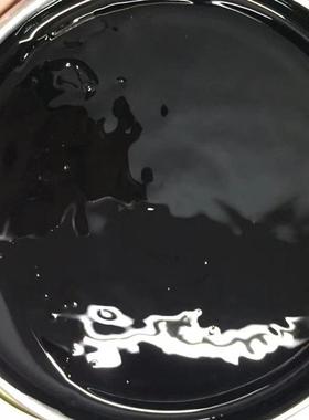 汽车底盘黑漆底盘装甲黑防锈漆黑色地盘非自喷漆1K黑灰色耐高温漆