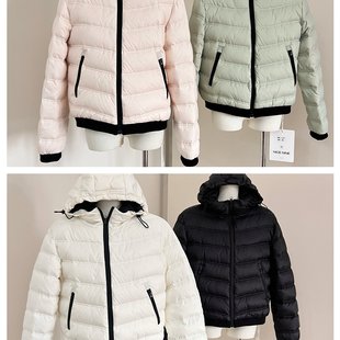 Skk Store Mon*ler羽绒 出行苾备无胆无缝压胶90白鸭绒排骨羽绒服