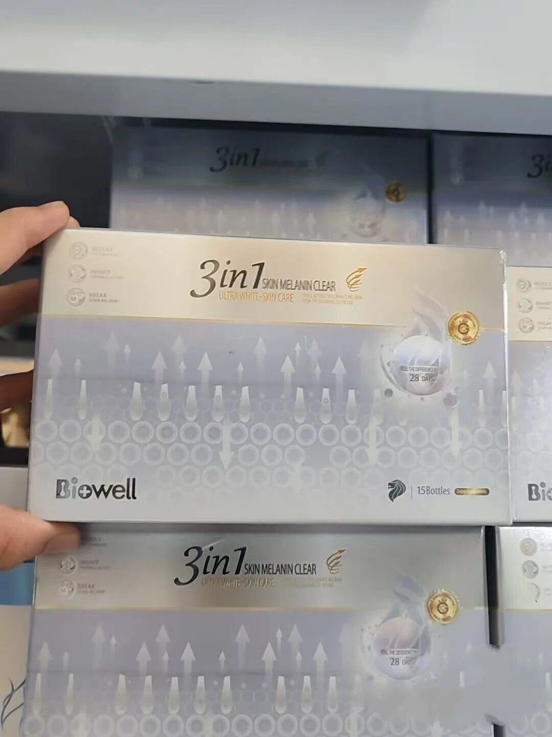 biowell三合一美白饮去黑色素