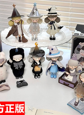 正版爆米花妹妹molinta追光系列盲盒手办可爱女生礼物摆件12代