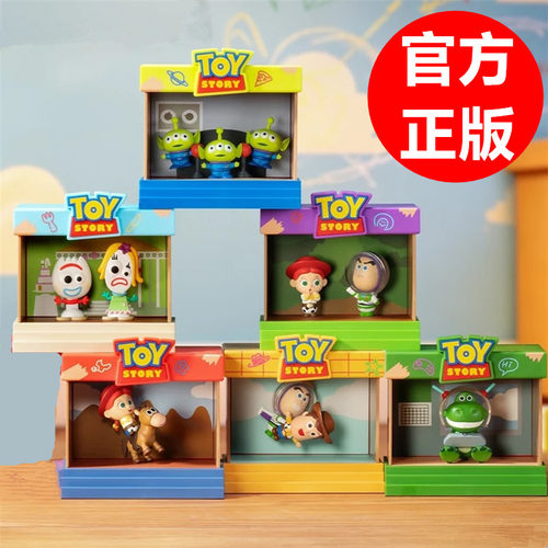 正版玩具总动员经典电影时刻盲盒