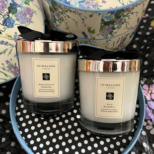 祖玛珑香薰蜡烛礼盒日期到25年4月 蓝风铃忍冬与印蒿香氛蜡烛套装