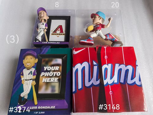 外贸出口美国美职棒周边手办棒球人偶模型摆件bobblehead