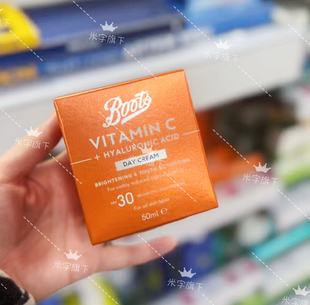 英国boots玻尿酸面霜精华修护晚霜滋养紧致抗皱日霜提亮防晒