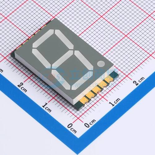 LED数码管 GS8011AB-G SMD,28x16.8mm 1位0.8电子元件BOM可配单