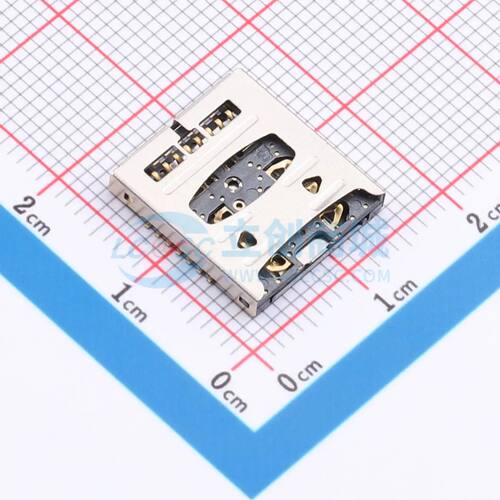 SIM卡连接器 5001B-SIM250-134 SMD 拔插式电子元件BOM可配单