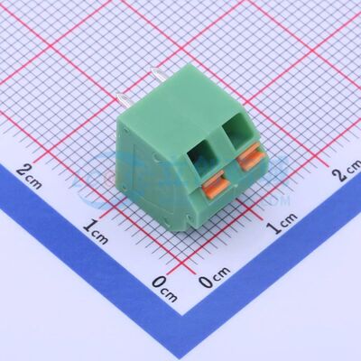 弹簧式接线端子 KF250NH-5.08-2P 插件,P=5.08mm 2P 1x2P电子元件
