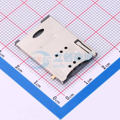 SIM卡连接器 SIM102-TD8P SMD 自弹式电子元件BOM可配单