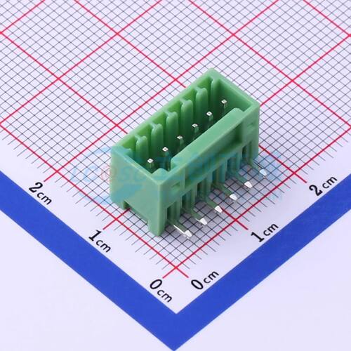 插拔式接线端子 KF2EDGR-2.54-6P 弯插,P=2.54mm 板端/插座-闭口