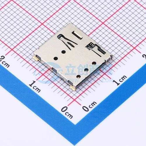 SIM卡连接器 HYCW364-SIM07-137B SMD 自弹式电子元件BOM可配单