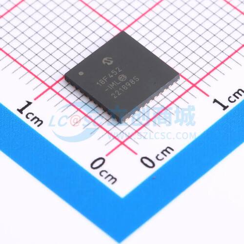 单片机(MCU/MPU/SOC) PIC18F452-I/ML QFN-44-EP(8x8) 电子元件BO