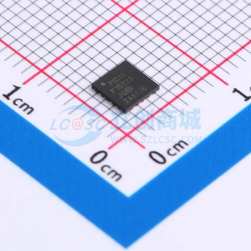 单片机(MCU/MPU/SOC) PIC16F15323-I/JQ UQFN-16-EP(4x4) 电子元