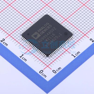 直接数字频率合成(DDS) AD9854ASVZ TQFP-80-EP(14x14) 电子元件B