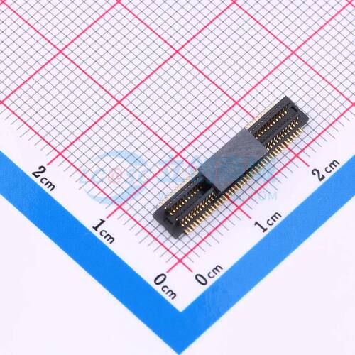 板对板与背板连接器 BB0500100M-0802C-001 SMD,P=0.5mm 80P电子