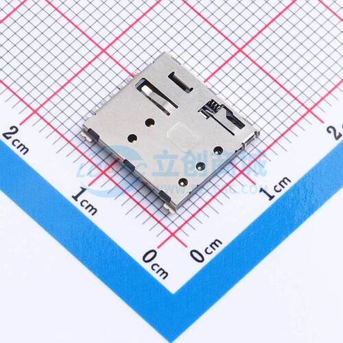 SIM卡连接器 LCK-NSNO-1303-Y SMD 自弹式电子元件BOM可配单