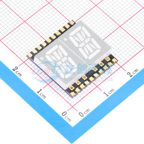 LED数码管 GS4021CPG-G SMD,19x18.8mm 电子元件BOM可配单