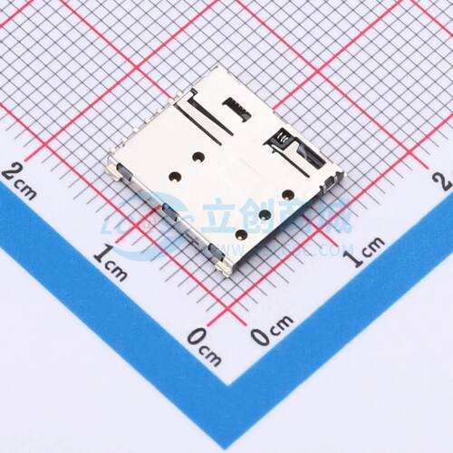SIM卡连接器 NOS11-S1F1-2000-A SMD 自弹式电子元件BOM可配单