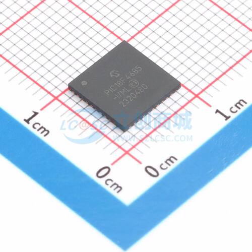单片机(MCU/MPU/SOC) PIC18F4685-I/ML QFN-44-EP(8x8) 电子元件B