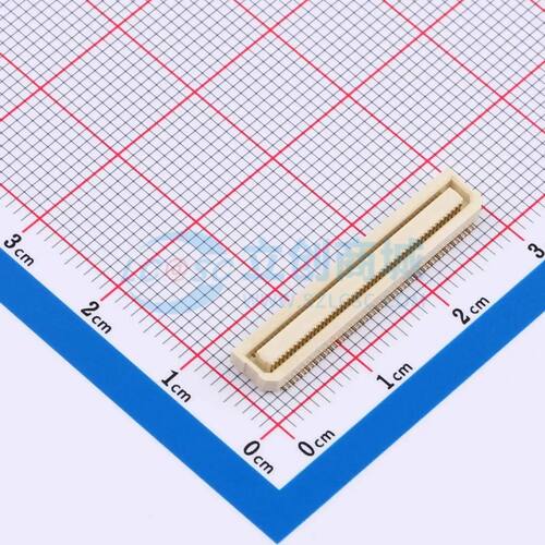 板对板与背板连接器 X0582FVS-100AS-LPV01 SMD,P=0.5mm 100P立贴