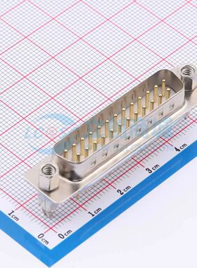 D-Sub/VGA连接器 DP-G-25P-YCLS-GK-180 插件 25P电子元件BOM可配