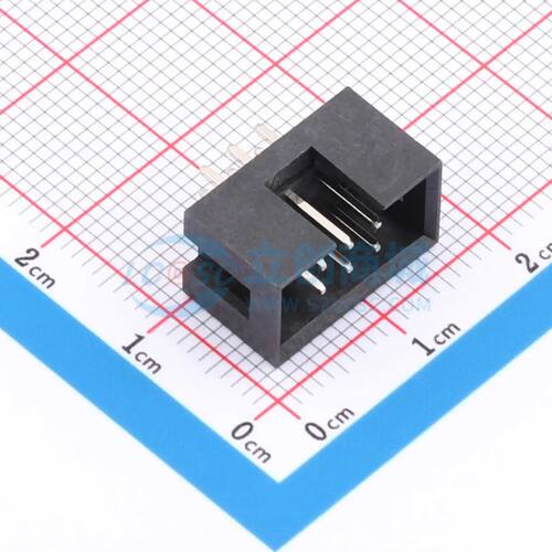 IDC刺破式连接器(牛角/简牛) LAIL-SI-2.54-2X3P-ZC 插件,P=2.54m